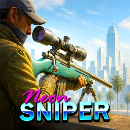Neon Sniper: FPS Crime Shooter 图标